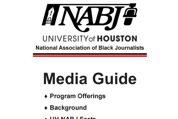 UH NABJ Press Kit